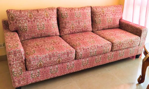 repaired new sofa